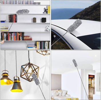 Extendable Microfiber Feather Duster Long Handle Ceiling Fan Cleaner